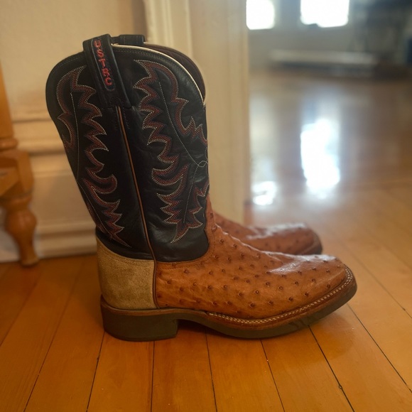 Tony Lama Ostrich Boots - Picture 2 of 4